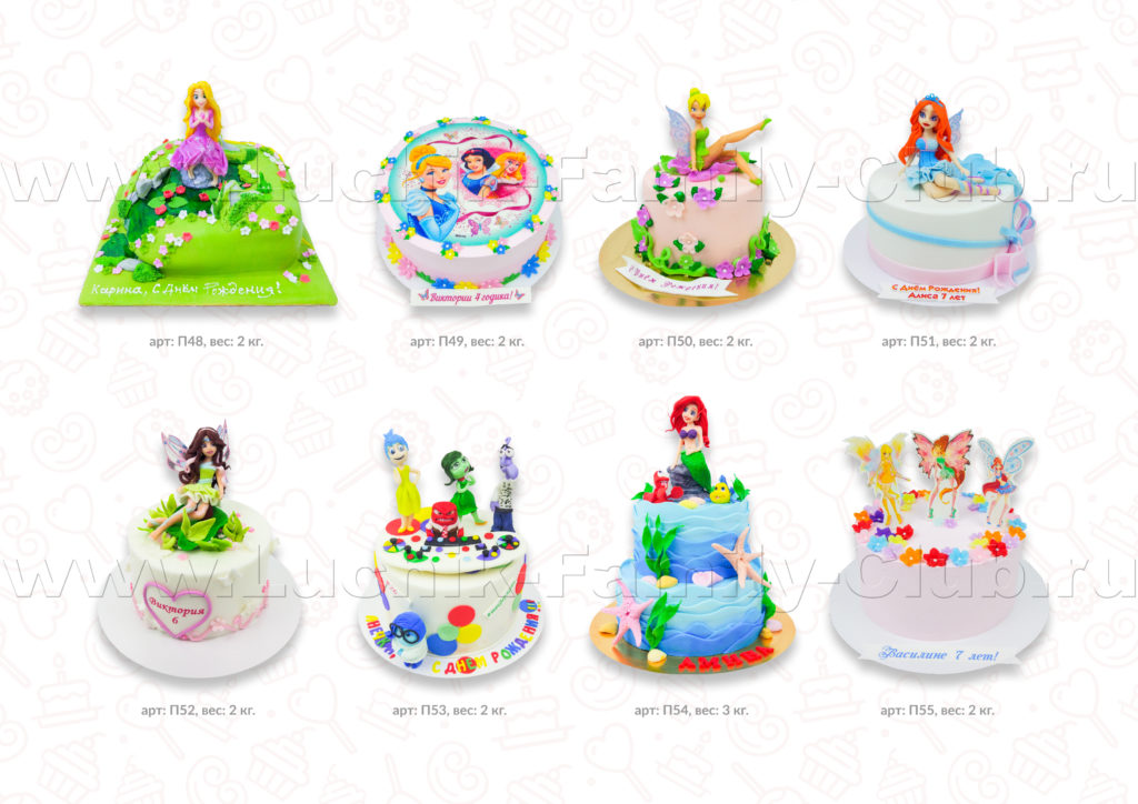 Идеи тортиков на заказ на детский день рождения