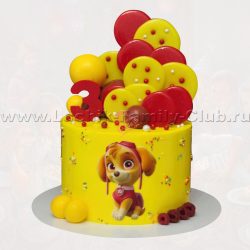 Торт на заказ на детский день рождения Щенячий Патруль