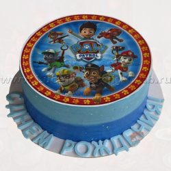 Торт на заказ на детский день рождения Щенячий Патруль