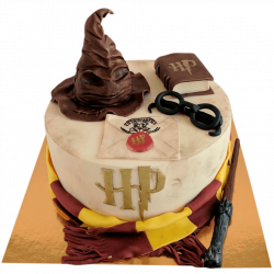 Торт письмо от Гарри Поттера на день рождения