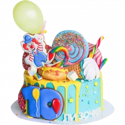 Торт на день рождения №101